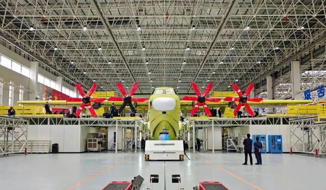 The First Batch Production Aircraft of AG600 Rolled Off The Assembly Line And Was Delivered for Test Flights!
