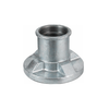 Pillar insulator fittings for power stations