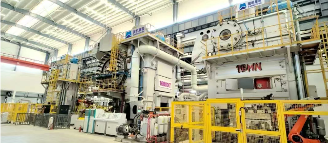 The 168-megawatt Hot Die Forging Press Has Been Officially Put into Production!