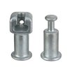 Customized Galvanizing Steel Alloy Plated End Fittings 